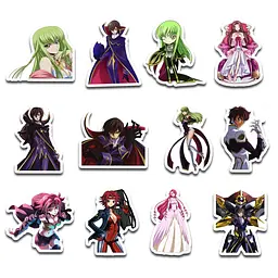 Стікерпак GeekLand Code Geass 45 штук (SP CG 01) - мініатюра 5