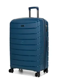 Валіза дорожня велика (L) поліпропілен Snowball 61303 Cologne 92,5 л 75х49x28 см Морська хвиля