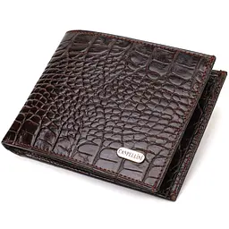 Чоловічий шкіряний гаманець Canpellini 12х9,6х2 см acs0025591