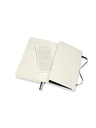 Записник Moleskine Classic Expanded середній, Лінійка Чорний М'який (QP616EXP) - мініатюра 6