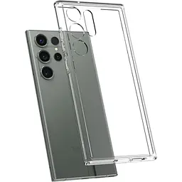 Оригінальний протиударний чохол Spigen Ultra Hybrid для Samsung Galaxy S23 Ultra (6.8") Crystal ACS05646
