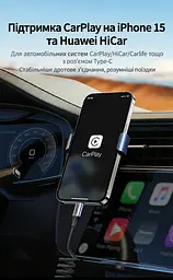 Кабель спіральний UGREEN L507 USB-C - USB-C PD 100 Вт 0,35-1,2 м чорний (35457) - мініатюра 4