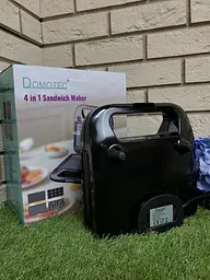 Вафельниця-сендвічниця 4 в 1 Domotec SI-234B - мініатюра 2