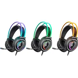 Ігрова гарнітура Defender Flame RGB, кабель 2 м, чорна - мініатюра 10
