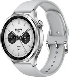 Смарт-годинник Xiaomi Watch S4 Silver (BHR9197GL)