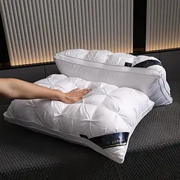 Подушка тісто з поліефірного волокна Hotel pillow 19534 50х70 см біла - мініатюра 6
