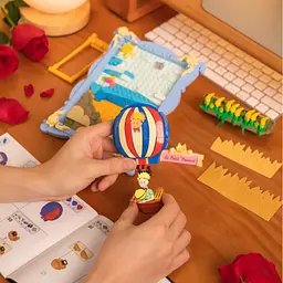 Конструктор Pantasy Le Petit Prince Маленький принц - Пшеничне поле (86314) - мініатюра 2