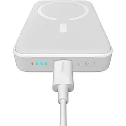 Зовнішній акумулятор Baseus Magnetic Mini 20W 10000mAh White (PPCX070002) [106690] - мініатюра 5