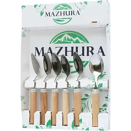 Набір чайних ложок Mazhura Wood wood 6 шт. (mz505667)