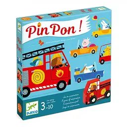 Настільна гра Djeco Пожежники (Pin Pon!) (DJ08571)