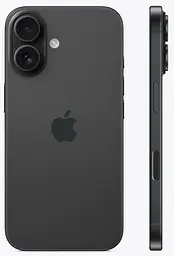 Смартфон Apple iPhone 16 128GB Black MYE73 - мініатюра 2