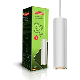 Світильник трековий Eurolamp для ламп білий (LHTW-LED-GU10(white)) - мініатюра 2
