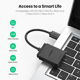 Кард-рідер Ugreen USB 3.0 2 в 1 TF/SD CR127 (20250) - мініатюра 4