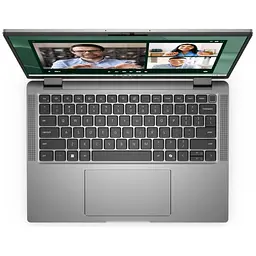 Ноутбук Dell Latitude 7450 2-in-1cu процесором Intel Core Ultra 7 165U pana la 4.9GHz, 14", Full HD+, IPS, сенсорний, 32GB LPDDR5x, 1TB SSD, Intel® графікою, Windows 11 Pro, сріблястий, - мініатюра 4