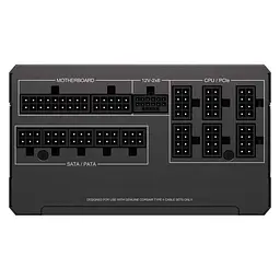 Блок живлення Corsair RM1000x ATX 3.1 1000W (CP-9020271-EU) - мініатюра 3
