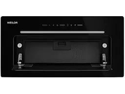 Витяжка вбудована WEILOR LUMINA WBG 68 BLACK - мініатюра 2