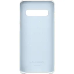 Чохол силіконовий Silicone Cover EF-PG973TWEGRU для Samsung Galaxy S10 (6.1") White - мініатюра 3