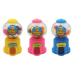 Жувальна гумка Zed Candy Mini Gumball Machine Gift Box 175г - мініатюра 4
