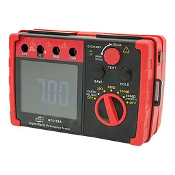 Тестер опору заземлення (0-2000 Ω) Benetech hoz0009010 - мініатюра 2