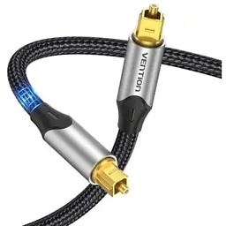 Кабель мультимедійний Optical Toslink 3.0m 5.1ch gray Vention (BAVHI)