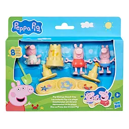 Ігровий набір Peppa figurines – Три маленькі свинки на пляжі Peppa Pig G2833
