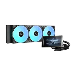 Система рідинного охолодження Deepcool LT360 Vision ARGB Black (R-LT360VISION-BKAMMC-G-1)