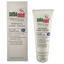 Крем Sebamed Sensitive Skin для рук інтенсивний, 75 мл - мініатюра 4