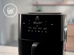 Мультипіч Electrolux 1800Вт 7л сенсорне керування 6 програм пара пластик чорний - мініатюра 5
