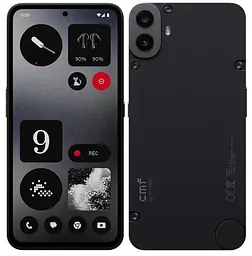 Смартфон CMF by Nothing Phone 1 6.67" 8/128ГБ, 2SIM, 5000мА•год, чорний CMF-Nothing teh0019263 - мініатюра 5