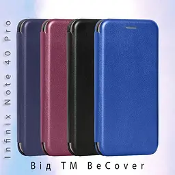 Чохол-книжка BeCover Exclusive для Infinix Note 40 Pro (X6851) Blue (712220) - мініатюра 5