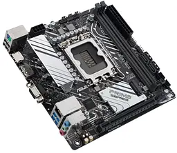 Материнська плата ASUS PRIME H610I-PLUS-CSM (PRIME H610I-PLUS-CSM) (Socket 1700, Intel H610, Mini-ITX) - мініатюра 3