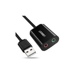 Звукова плата Ugreen US205 black (30724) - мініатюра 4
