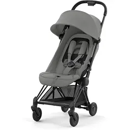 Прогулянковий візочок Cybex Coya Matt Black Mirage Grey, сірий (522004325) - мініатюра 3