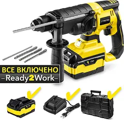Перфоратор акумуляторний Trotec PRDS 20-20V + кейс (4415000210) - мініатюра 2