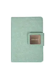 Щоденник А6 LEO Planner Chiara недатований світло-бірюзовий (252710)