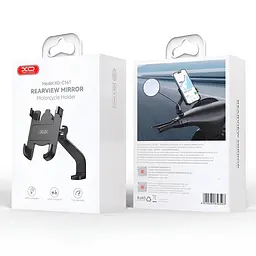 Вело-мототримач XO C141 Bicycle Metal Cell Phone Holder чорний - мініатюра 4