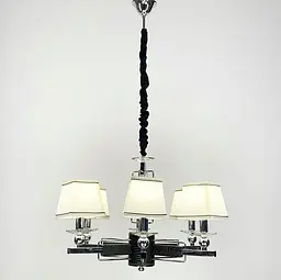 Класична люстра з абажурами RAY Line.F S 8635/6 BK