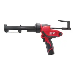 Пістолет для герметиків акумуляторний MILWAUKEE M12 PCG/310C-201B, 310мл (зарядний пристрій С12 С, 1 акумулятор М12 В2 2Аг, плас - мініатюра 3