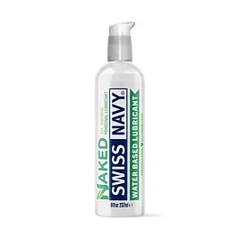 Лубрикант Swiss Navy NATURAL All Natural на водній основі, 237 мл