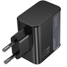 МЗП CS75A Star Speed PD70W+QC3.0 (1USB-A/2C) Midnight black Hoco teh0029638 - мініатюра 4