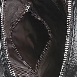 Чоловіча сумка-рюкзак Keizer K18675-black 25х16х6 см Чорний - мініатюра 7