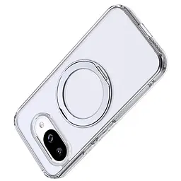 Чохол TPU+PC Aura Fold для Google Pixel 9a Transparent - мініатюра 4