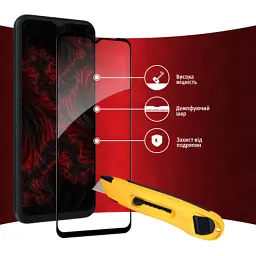 Скло захисне Intaleo Full Glue Samsung M13 (1283126544958) - мініатюра 4