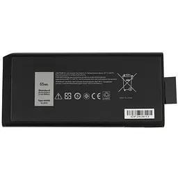 Батарея для ноутбука Dell 4XKN5 (Latitude 5404 5414 7404 7414 Rugged Extreme) 11.1V 5700mAh 65Wh Чорний - мініатюра 2