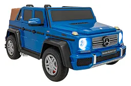Дитячий електромобіль Mercedes Benz Maybach G650, з регулюванням сидінь, синій - мініатюра 3