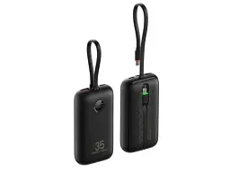 Внешний аккумулятор (павербанк) VEGER W1188 10000mAh 35W Black (VG-W1188)