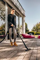 Пилосос вологого / сухого прибирання Karcher WD 3 S V-17/4/20, 1000W, ємність з нержавіючої сталі 17 л, - мініатюра 6