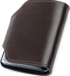 Шкіряний картхолдер SHVIGEL 7,5х10,5 см acs0014721 - мініатюра 2