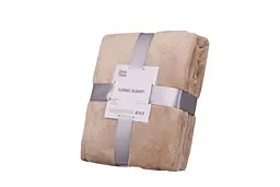 Плед Ardesto Flannel 160х200 см бежевий (ART0205SB)