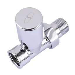 Кран вентильний прямий з американкою Solomon 1/2″ chrom 1865 000002167 - мініатюра 5
